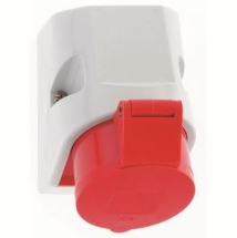 Surface Mounting Socket 16A 400V 3P IP44 Surface Mounting Socket 16A 400V 3P IP44