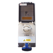 Switched Interlocked RCD Protected Socket 63A 230V 3P IP44 A Type Switched Interlocked RCD Protected Socket 63A 230V 3P IP44 A Type