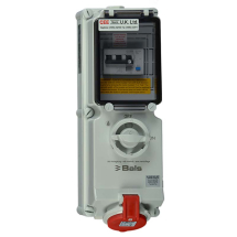 Switched Interlocked RCD Protected Socket 16A 400V 4P IP44 A Type
