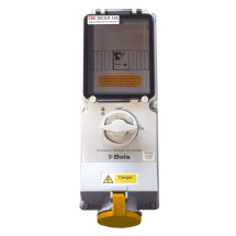 Switched Interlocked RCD Protected Socket 32A 110V 3P IP44 A Type Switched Interlocked RCD Protected Socket 32A 110V 3P IP44 A Type