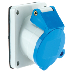 Panel Mounting Socket 16A 230V 3P IP44 Panel Mounting Socket 16A 230V 3P IP44