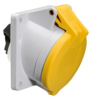 16A 110V 3P P/SKT IP44 ANG 85X85 FLANGE 70X70 FIXING 16A 110V 3P P/SKT IP44 ANG 85X85 FLANGE 70X70 FIXING