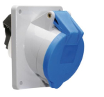 16A 230V 3P P/SKT IP44 ANG 85X85 FLANGE 70X70 FIXING 16A 230V 3P P/SKT IP44 ANG 85X85 FLANGE 70X70 FIXING