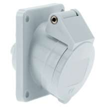 Direct Current Panel Mounting Socket Outlet 16A >50-250V 3P IP44 Direct Current Panel Mounting Socket Outlet 16A >50-250V 3P IP44