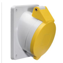 Panel Mounting Socket 16A 110V 4P IP44 Panel Mounting Socket 16A 110V 4P IP44