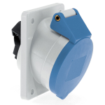 Panel Mounting Socket 16A 230V 4P IP44 Panel Mounting Socket 16A 230V 4P IP44