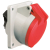 Panel Mounting Socket 32A 400V 4P IP44 Panel Mounting Socket 32A 400V 4P IP44