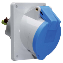 Panel Mounting Socket 16A 230V 3P IP44 Panel Mounting Socket 16A 230V 3P IP44