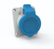 Panel Mounting Socket 16A 230V 3P IP54 Panel Mounting Socket 16A 230V 3P IP54