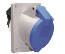 Panel Mounting Socket 16A 230V 4P IP44 Panel Mounting Socket 16A 230V 4P IP44