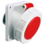 Panel Mounting Socket 32A 400V 4P IP67 Panel Mounting Socket 32A 400V 4P IP67