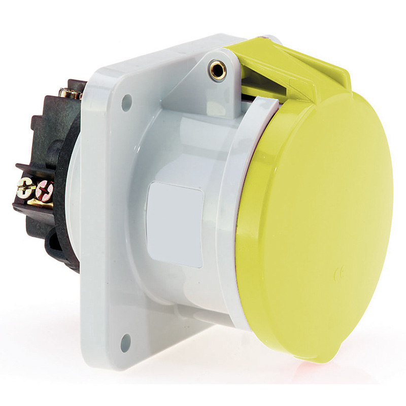 Panel Mounting Socket Outlets (Straight)63A 110V 4P P/SKT IP44 STR ...