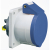 Panel Mounting Socket 16A 230V 3P IP44 Panel Mounting Socket 16A 230V 3P IP44