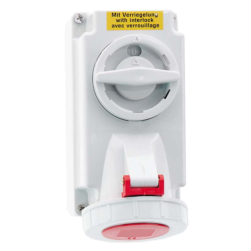 Switched interlocked sockets - IP44, IP55 & IP67 -16A 400V 4P IP67 ...