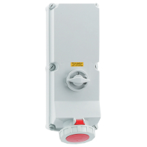 Switched Interlocked Socket 125A 400V 5P IP67 Switched Interlocked Socket 125A 400V 5P IP67