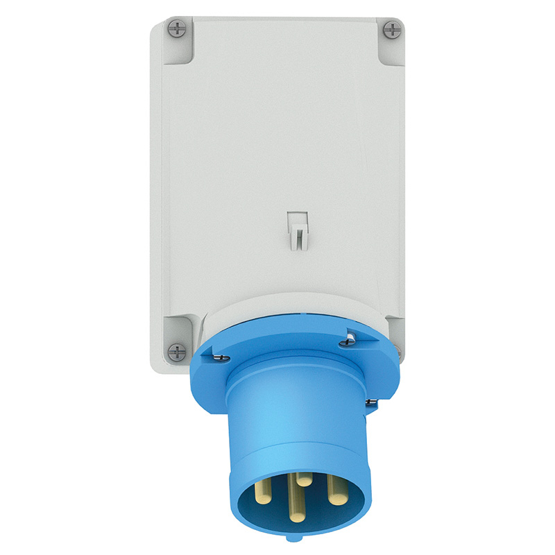 IP44 & IP46 surface mounting appliance inlets -63A 230V 4P IP44 SURFACE ...