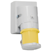 Surface Mounting Appliance Inlet 16A 110V 3P IP44