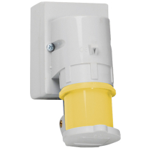 Surface Mounting Appliance Inlet 16A 110V 5P IP44