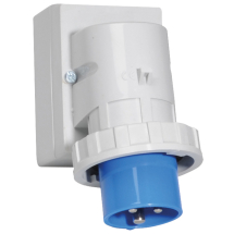 Surface Mounting Appliance Inlet 16A 230V 3P IP67