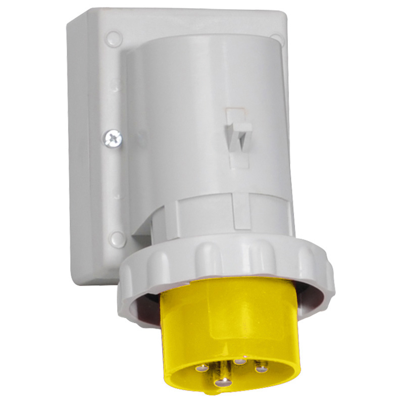 Appliance Inlet Socket Surface Mounting Appliance Inlet16A 110V 4P S/APP IN IP67 - CEE Norm U ...