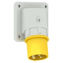 Panel Mounting Inlet 16A 110V 3P IP44