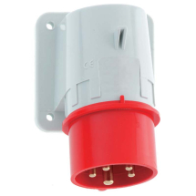 Panel Mounting Inlet 16A 400V 5P IP44