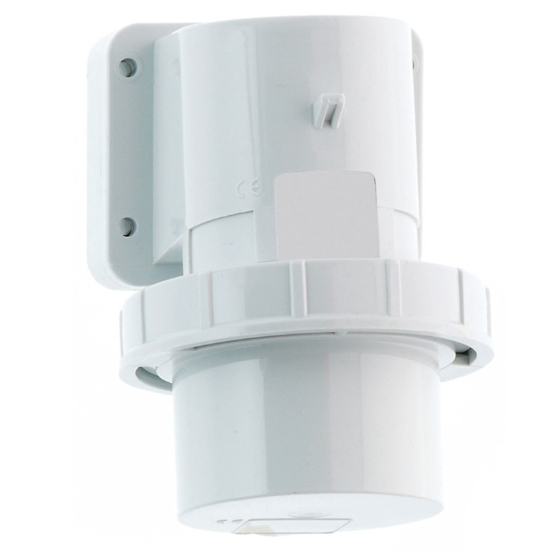 Appliance Inlet Socket IP44 & IP67 panel mounting appliance inlets -16A 400V 5P IP67 PANEL ...