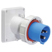 Panel Mounting Inlet 16A 230V 3P IP67