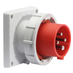 Panel Mounting Inlet 16A 400V 4P IP67 Panel Mounting Inlet 16A 400V 4P IP67