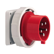Panel Mounting Inlet 16A 400V 5P IP67