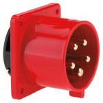 Panel Mounting Inlet 16A 400V 5P IP44 Panel Mounting Inlet 16A 400V 5P IP44