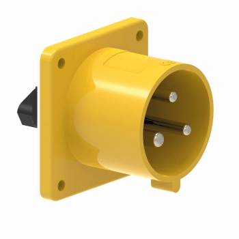 Panel Mounting Inlet 16A 110V 3P IP44 Panel Mounting Inlet 16A 110V 3P IP44