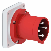 Flanged Inlet 63A 400V 4P IP44 Flanged Inlet 63A 400V 4P IP44