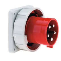 Flanged Inlet 63A 400V 4P IP67