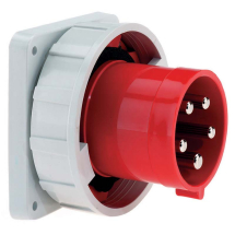 Flanged Inlet 63A 400V 5P IP67