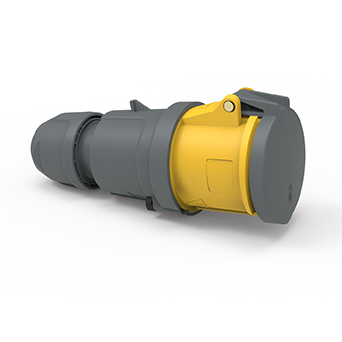 Connector 63a 110V 3P IP44 Connector 63a 110V 3P IP44