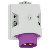 Surface Mounting Appliance Inlet 32A 24V 2P IP44