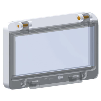 6 MOD Window Without Din Rail Without Blanking Strip 6 MOD Window Without Din Rail Without Blanking Strip