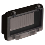 8 MOD Window Without Din Rail With Blanking Strip 8 MOD Window Without Din Rail With Blanking Strip