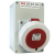 Socket on Backbox 32A 400V 5P IP66 Socket on Backbox 32A 400V 5P IP66