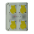 Socket on Backbox 4 Gang 16A 110V 3P IP44 Socket on Backbox 4 Gang 16A 110V 3P IP44