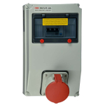 Surface Mounting Socket Outlet RCD Protected 63A 400V 4P IP44 A Type Surface Mounting Socket Outlet RCD Protected 63A 400V 4P IP44 A Type