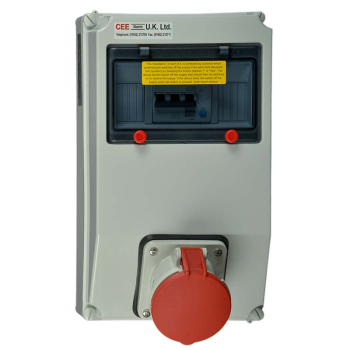 Surface Mounting Socket Outlet RCD Protected 63A 400V 4P IP44 A Type Surface Mounting Socket Outlet RCD Protected 63A 400V 4P IP44 A Type