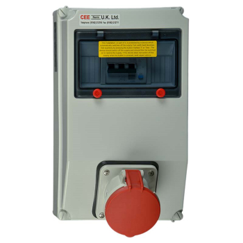 Surface Mounting Socket Outlet RCD/MCB Protected 63A 400V 5P IP44 A Type Surface Mounting Socket Outlet RCD/MCB Protected 63A 400V 5P IP44 A Type