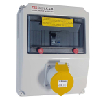 Surface Mounting Socket Outlet RCD Protected 16A 110V 3P IP44 A Type Surface Mounting Socket Outlet RCD Protected 16A 110V 3P IP44 A Type