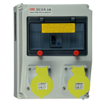 Surface Mounting RCD Protected Multi-Socket Outlet 16A 110V 3P IP44 A Type Surface Mounting RCD Protected Multi-Socket Outlet 16A 110V 3P IP44 A Type