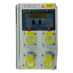 Surface Mounting RCD Protected Multi-Socket Outlet 32A 110V 3P IP44 A Type Surface Mounting RCD Protected Multi-Socket Outlet 32A 110V 3P IP44 A Type