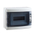 IP65 Distribution Box, 12 MOD, Grey Transparent Door, E+N Bars IP65 Distribution Box, 12 MOD, Grey Transparent Door, E+N Bars