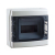 IP65 Distribution Box, 8 MOD, Grey Transparent Door, E+N Bars IP65 Distribution Box, 8 MOD, Grey Transparent Door, E+N Bars