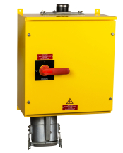 High-Current Switched Interlocked Socket 250A 400V 5P IP55 High-Current Switched Interlocked Socket 250A 400V 5P IP55